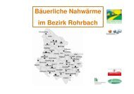 Bäuerliche Nahwärme im Bezirk Rohrbach - RM Austria