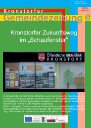 Kronstorfer Zukunftsweg im „Schaufenster“ - RM Austria