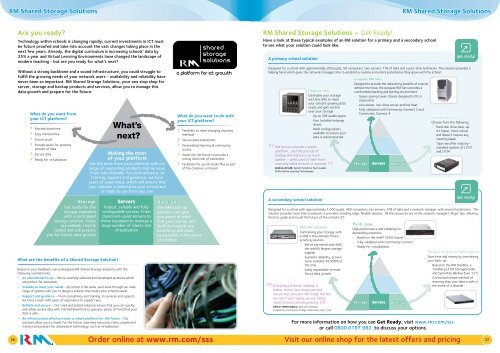 RM Education Solutions Catalogue 2010 - RM plc