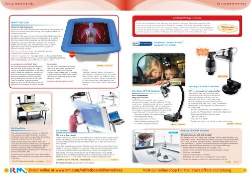 RM Education Solutions Catalogue 2010 - RM plc