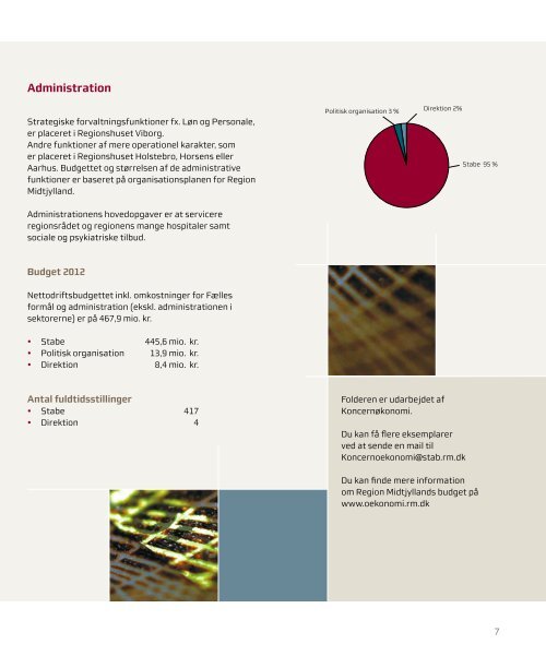 Budget 2012 - Region Midtjylland