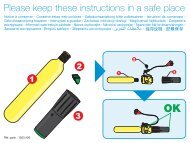 P11_Rearming Kit LJ900 Light User Guide - Decathlon