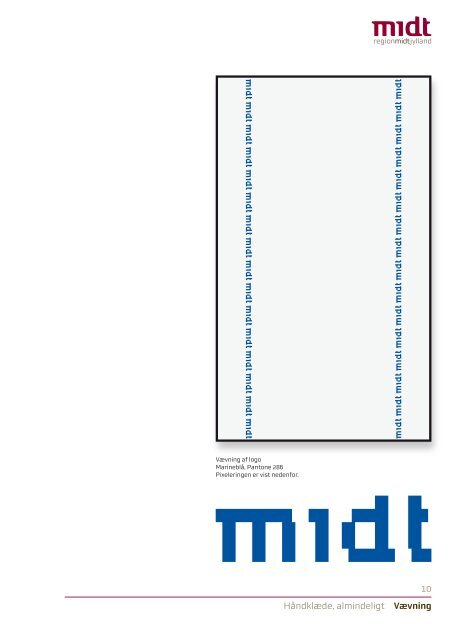 placering af logo - Region Midtjylland