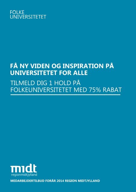 Læs mere om Folkeuniversitets kurser - Region Midtjylland