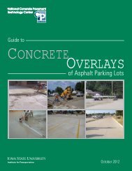 Guide to Concrete Overlays of Asphalt Parking Lots