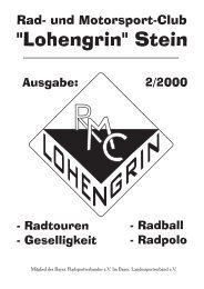 Ausgabe: 2/2000 - RMC Lohengrin Stein