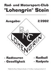 Ausgabe: 2/2002 - RMC Lohengrin Stein