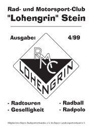 Ausgabe 4- 1999 - RMC Lohengrin Stein