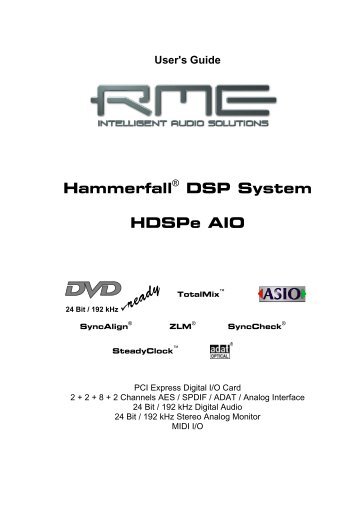 Manual - RME