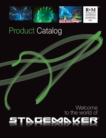 Stagemaker Catalog - R&M Materials Handling equipment