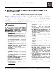 Manual del Operador - R&M Materials Handling equipment