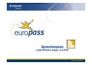 Europass Sprachenpass - rml2future