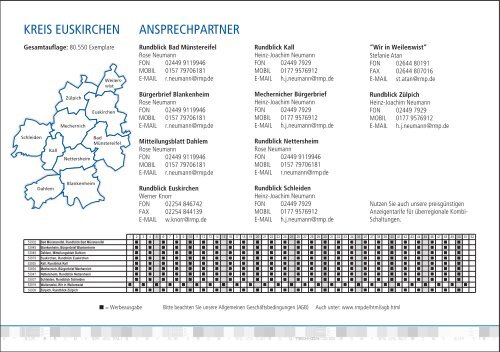 kreis euskirchen ansprechpartner - Rautenberg Media & Print ...