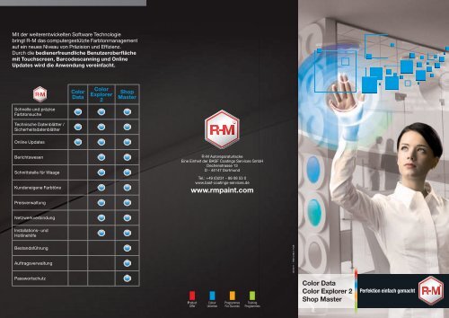 R-M Softwares brochure - RM Paint