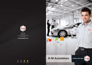 Brochure over R-M Autolakken - RM Paint