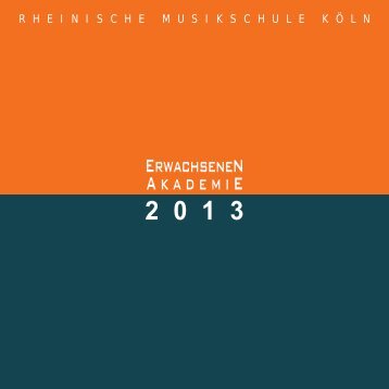 ErwachsenenAkademie 2013 - Rms-foerderverein.de