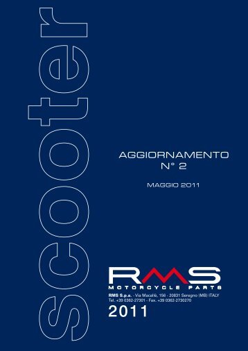 Catalogo Scooter 2011 - RMS