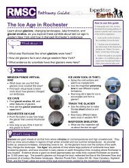 The Ice Age in Rochester - Rochester Museum & Science Center