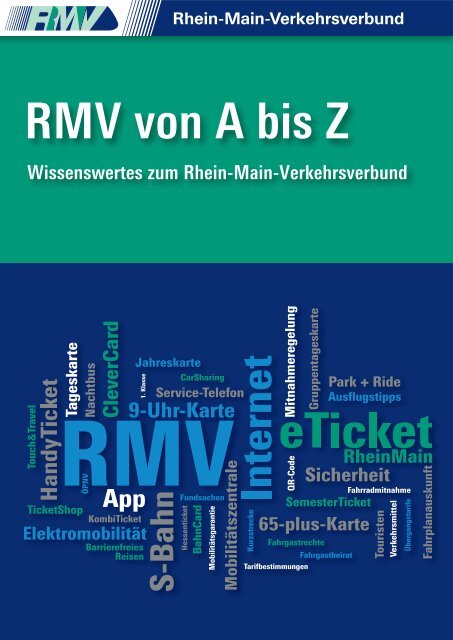 RMV von A bis Z (PDF, 755 KB) - RMV Rhein-Main-Verkehrsverbund