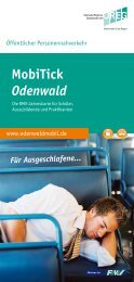 MobiTick Odenwaldkreis - RMV