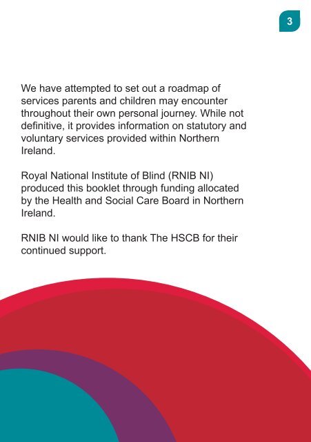 RNIB NI's Looking Ahead, A Parent's Guide (PDF, 560kb)