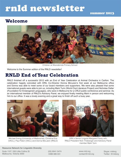 rnld newsletter