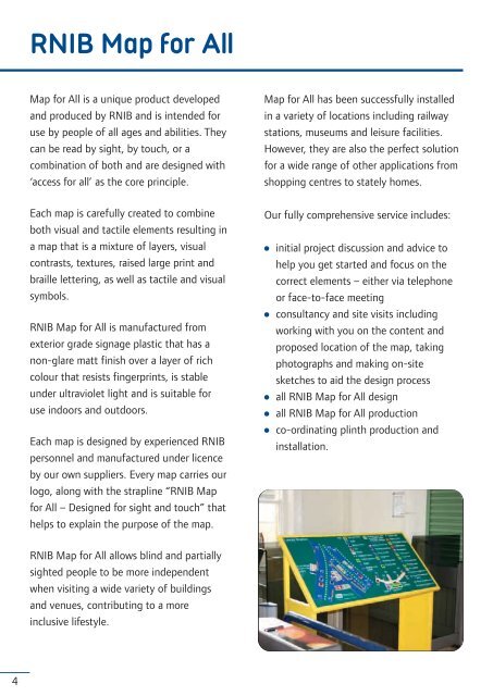Rnib Understanding RNIB Map