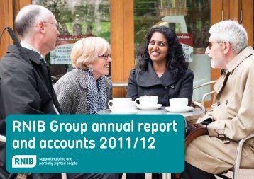 RNIB Group annual report and accounts 2011/12