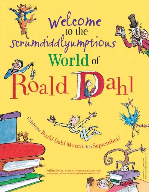 Scrumdiddlyumptious! My Roald Dahl top 10, Books