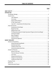 Fiscal Year 2002-2003 Adopted Budget - Roanoke