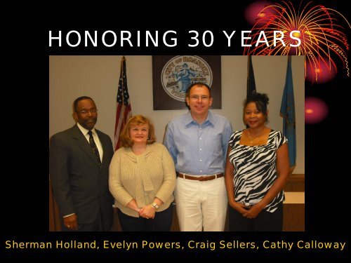 2011 City of Roanoke Employee Service Awards Recognition