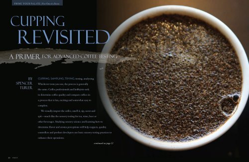 Cupping revisited - Roast Magazine