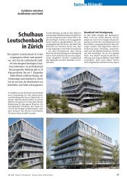 Schulhaus Leutschenbach in ZÃ¼rich, 2009 - Robe Verlag