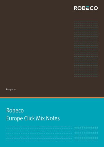 Robeco Europe Click Mix Notes - Robeco.com