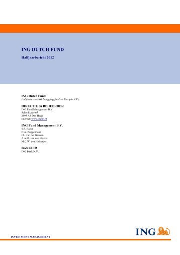 ing dutch fund - Robeco.com