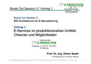 production - Homepage von Dr. Robert Landwehr