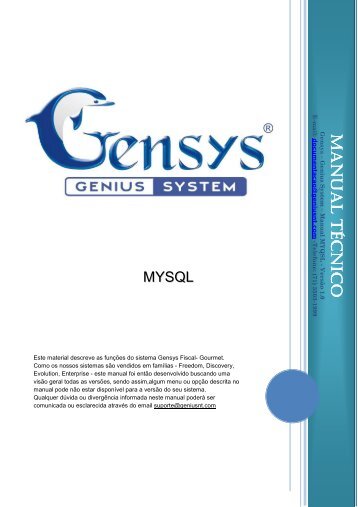Manual Tecnico MYSQL - Geniusnt.com