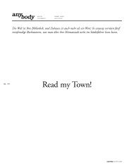 Read my Town! - Robert Kropf