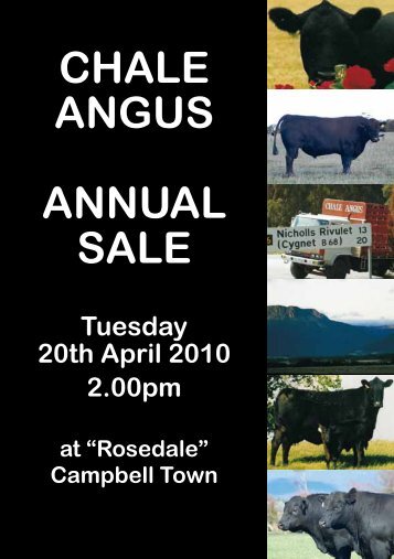 CHALE ANGUS ANNUAL SALE - Roberts Ltd.