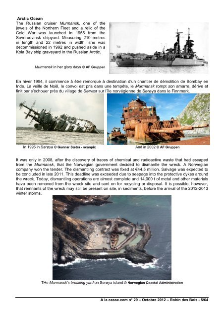 # 29 Ship-breaking.com - Robin des Bois