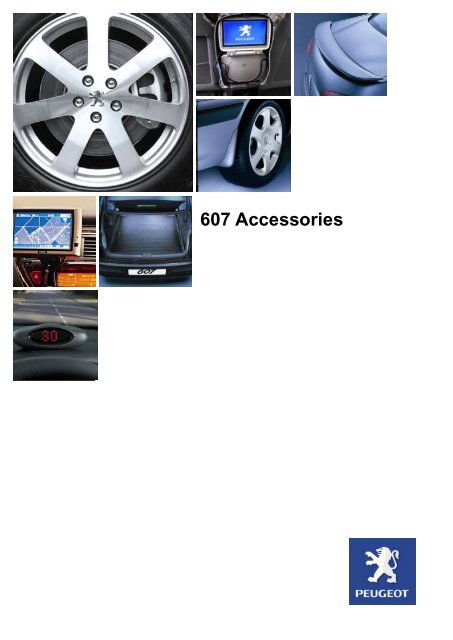 607 accessory brochure &amp; price list June 2009.pdf - Robins &amp; Day