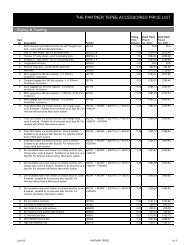 Partner Tepee accessory price list June 2009.pdf - Robins & Day