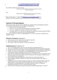 Simulation Elektromechanischer Systeme