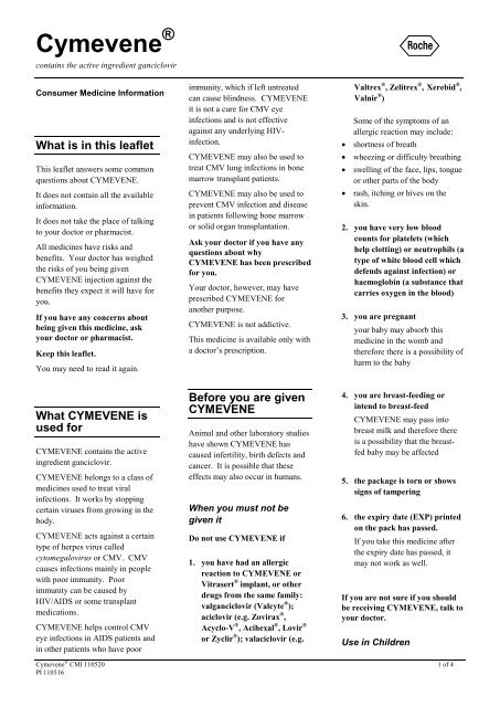 gabapentin consumer medicine information