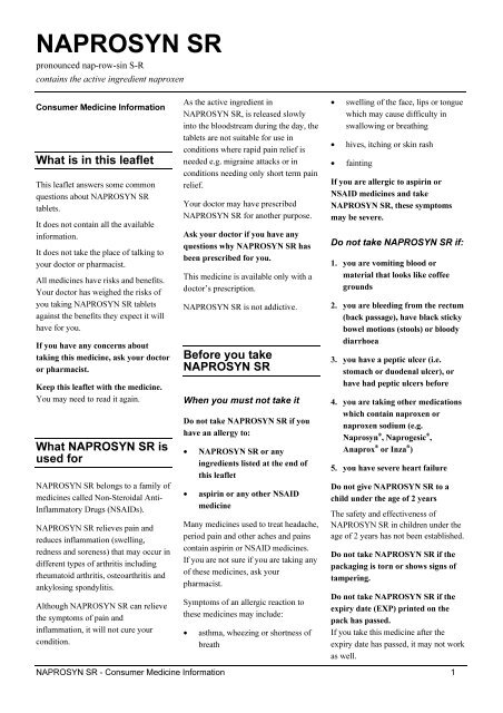 gabapentin consumer medicine information