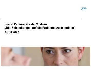 Roche Personalisierte Medizin