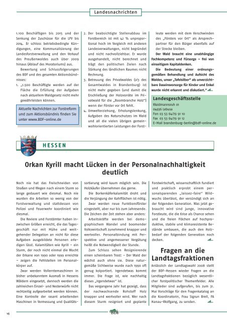 Ausgabe 03/2007 - BDF