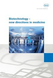 Biotechnology â New directions in medicine (4.2 MB) - Roche