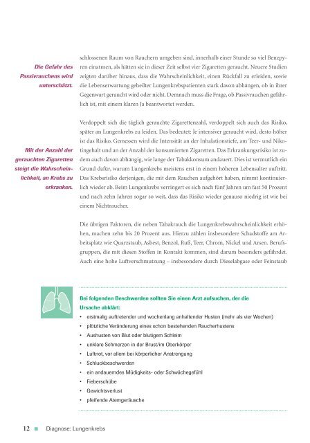 Leben mit Lungenkrebs - Roche in Deutschland