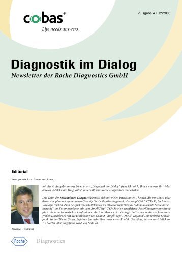 Diagnostik im Dialog (Ausgabe 4, 12/2005) - Roche in Deutschland